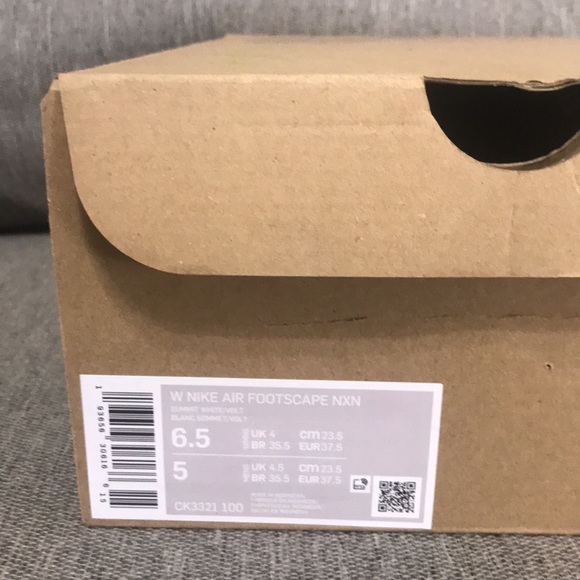 Nike X Olivia Kim Air Footscape No Cover Zebra Print Shoes - Picture 9 of 10